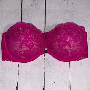 Strapless Victoria Secret Lace Bra